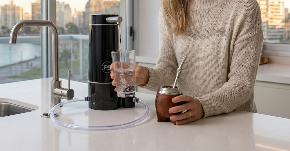 Purificador de agua PSA instalado a domicilio en el Centro